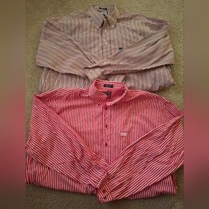 Faconnable Dress Shirts Lot of 2 Men's XXL